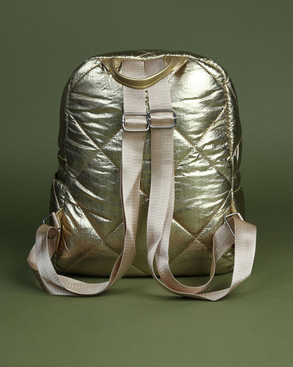 Quilted Elegance Backpack