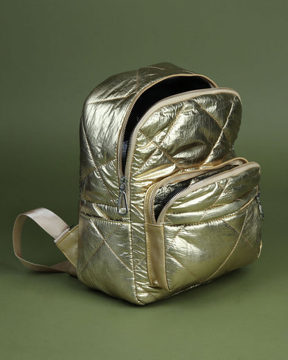 Quilted Elegance Backpack