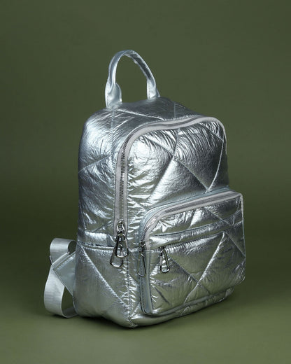 Quilted Elegance Backpack