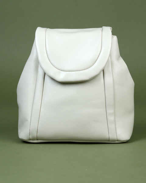 Ivory Envelope Backpack