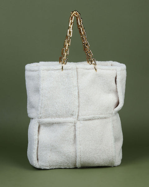 Cozy Luxe Fleece Tote