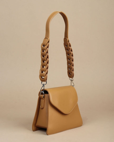 FAUX LEATHER Shoulder Bag