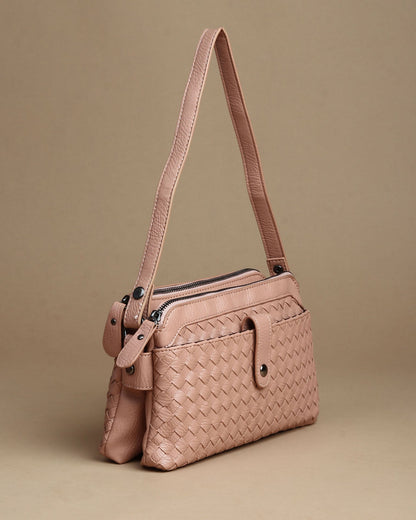 Faux Leather Sling Bag Elegance