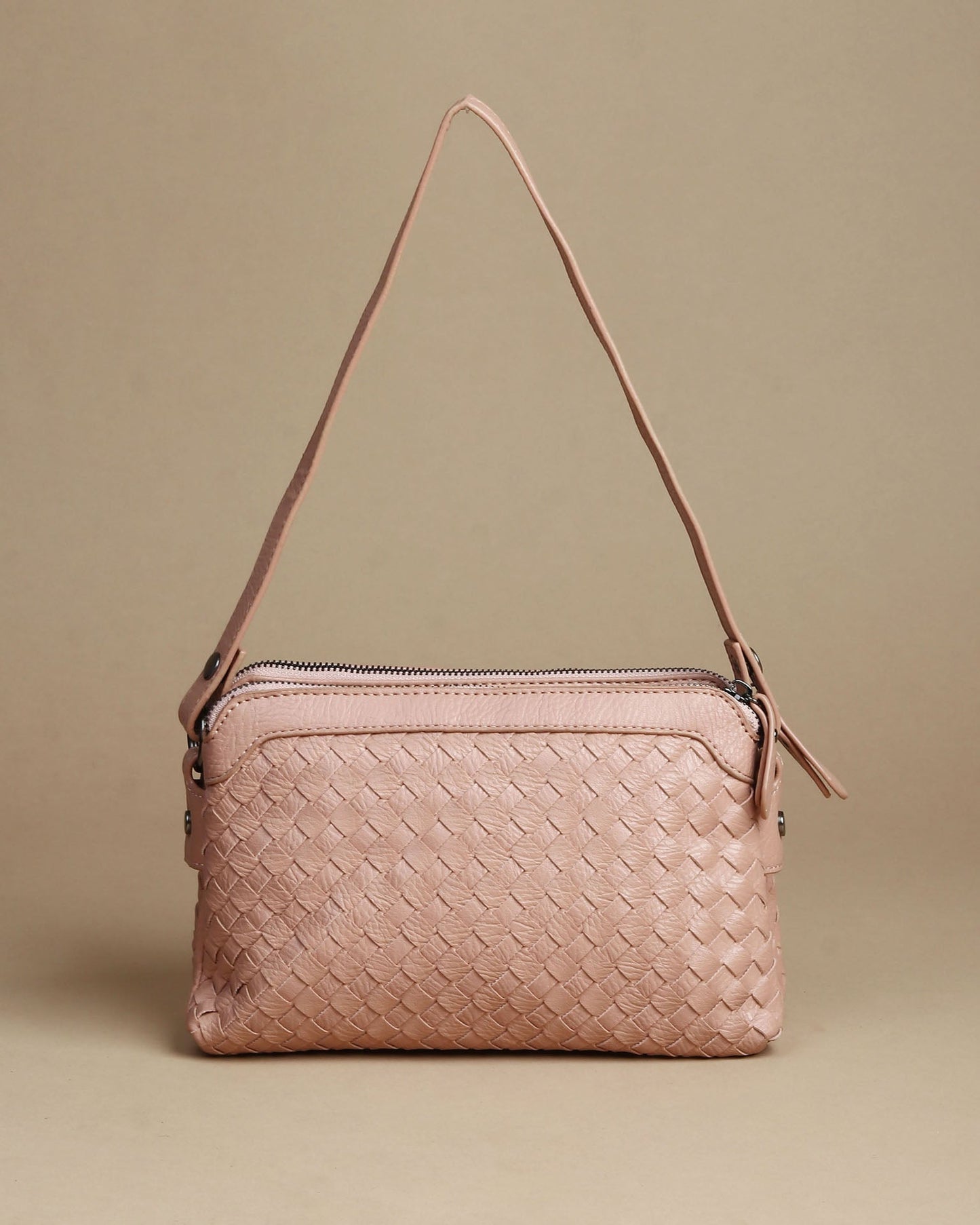 Faux Leather Sling Bag Elegance