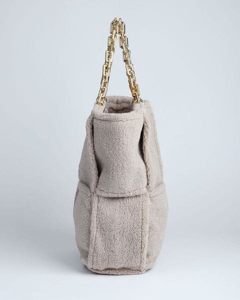 Cozy Luxe Fleece Tote