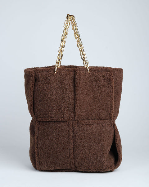 Cozy Luxe Fleece Tote