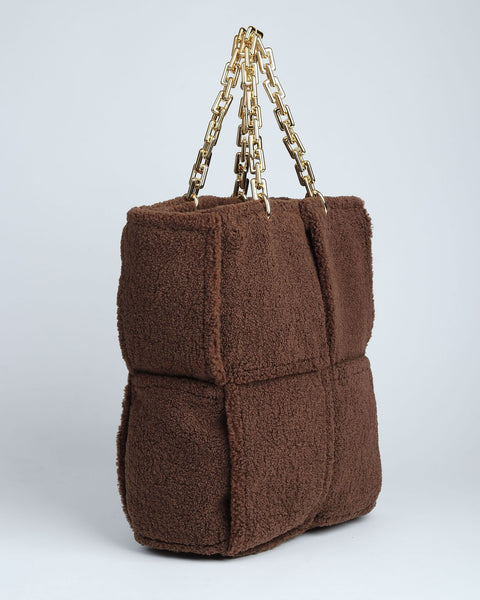 Cozy Luxe Fleece Tote