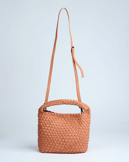 Faux Leather Sling Bag