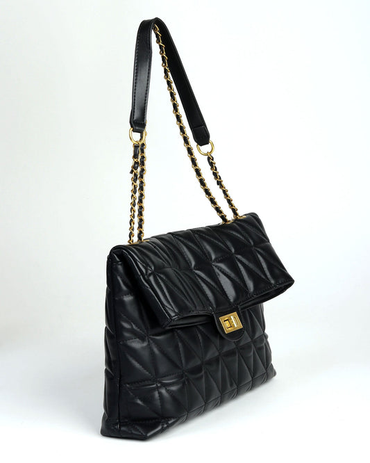FAUX LEATHER Shoulder Bag