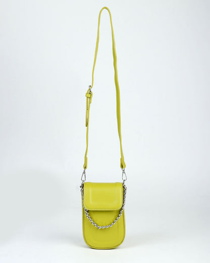 Faux Leather Cross Body Bag