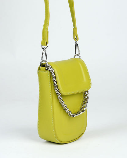 Faux Leather Cross Body Bag