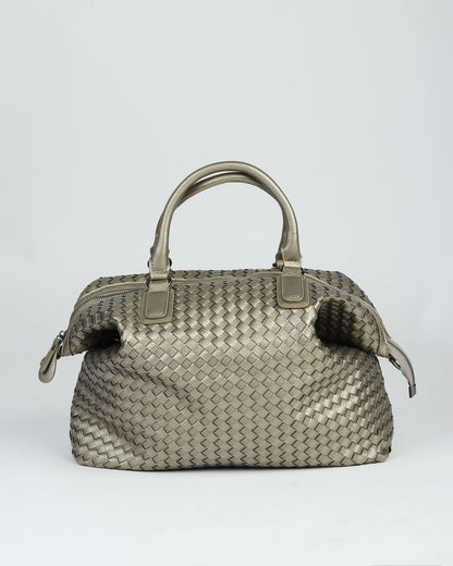 Metallic Glamour Shin Handbag