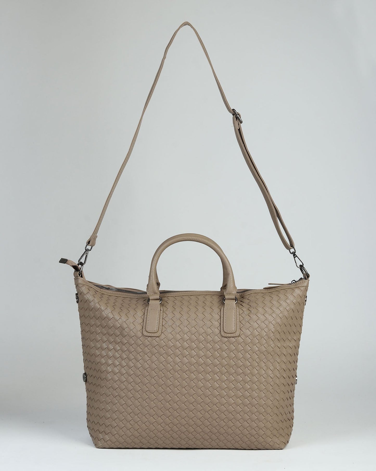 Metallic Glamour Shin Handbag