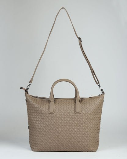 Metallic Glamour Shin Handbag